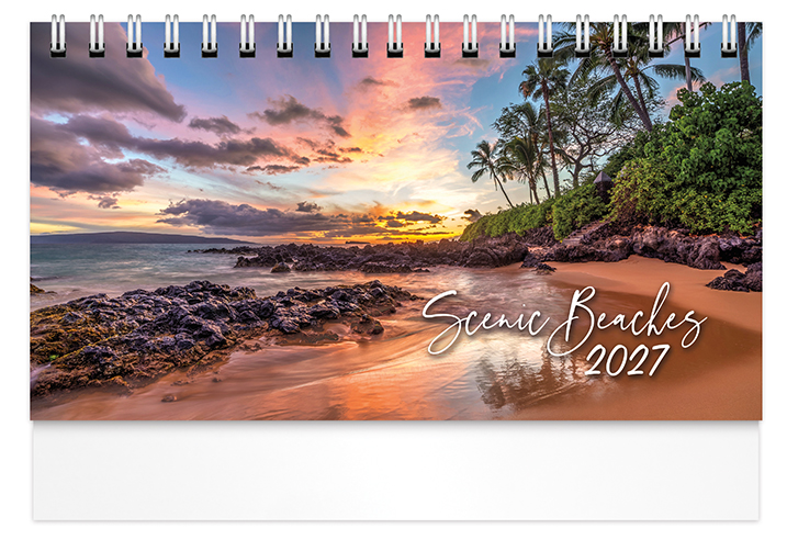 Scenic Beaches Tent Calendar SB2027